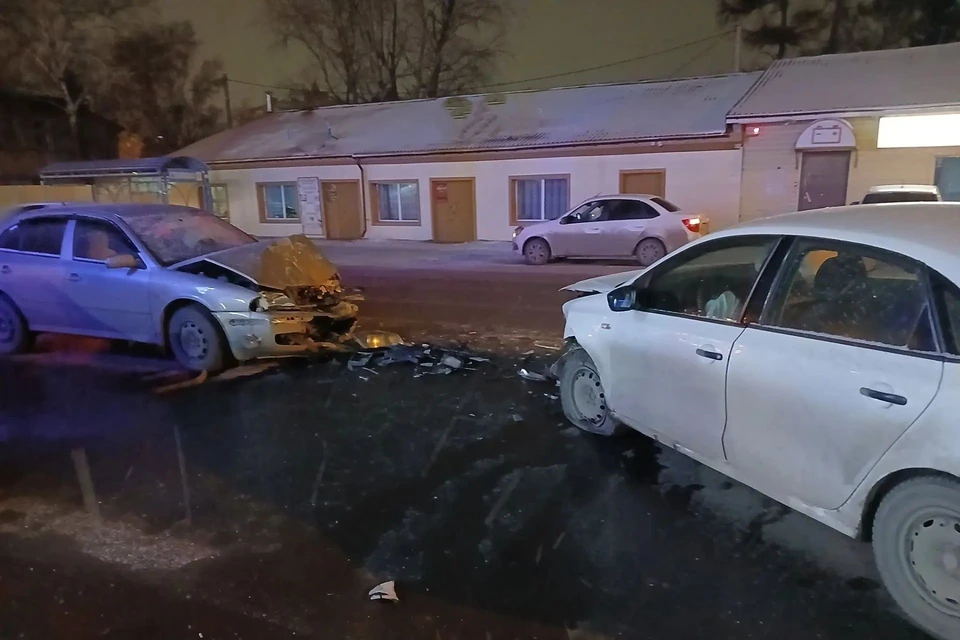 Место одного из ДТП. Фото: УМВД России по Томской области