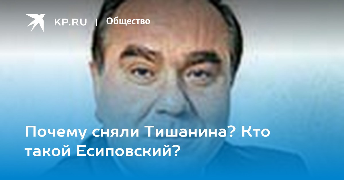 Тишанин Александр Георгиевич, биография государственного деятеля — РУВИКИ