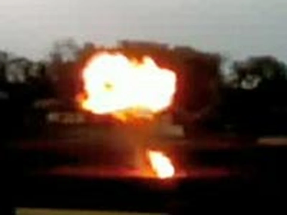 Под минском сгорел воздушный шар