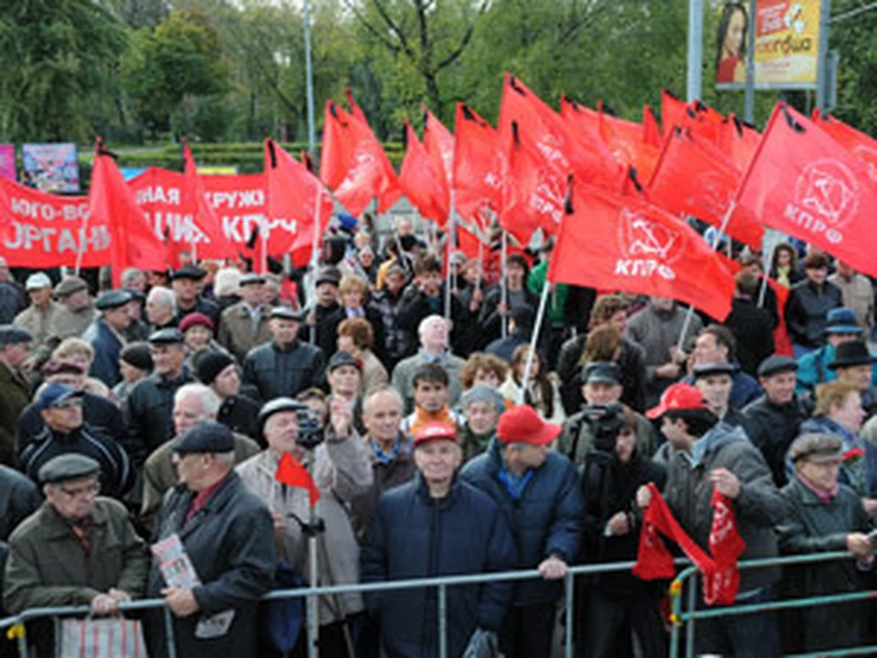 На ноябрьскую демонстрацию вышли всего 5,3 тысячи москвичей