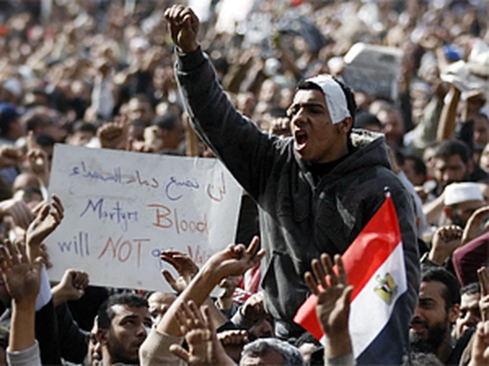 Беспорядки в Египте продолжаются