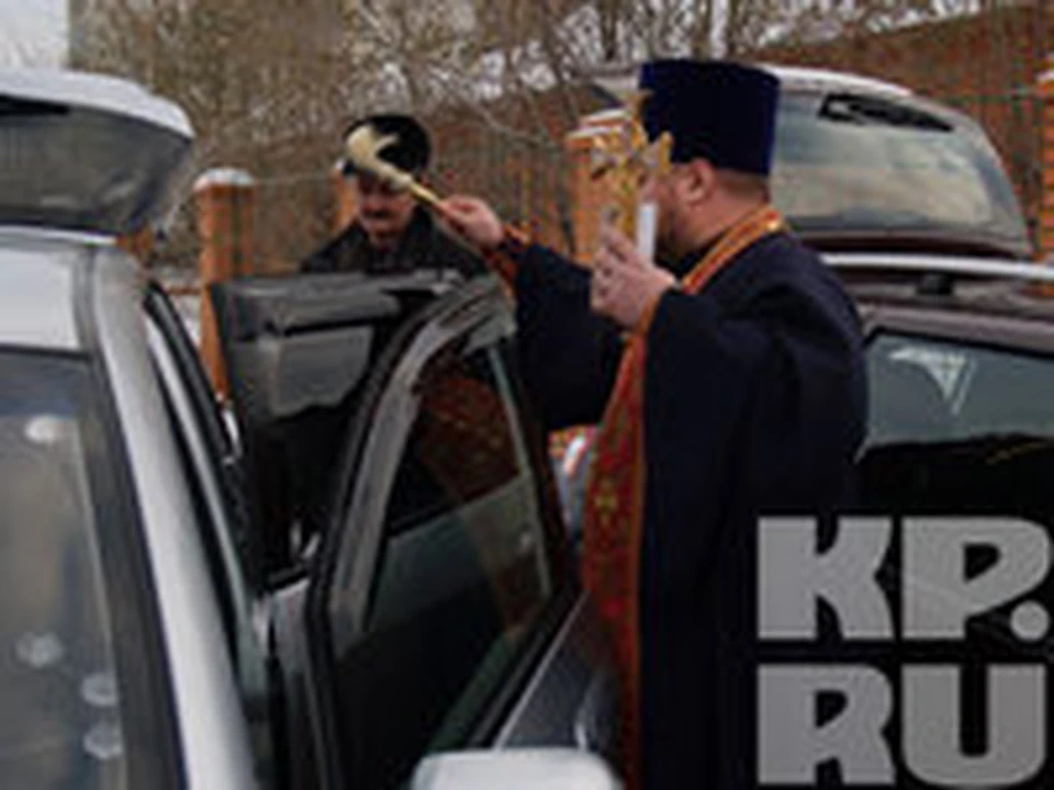 В Кургане ГИБДД призвало водителей освятить автомобили