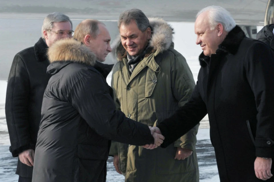 Владимир Путин провел в Абакане совещание по ликвидации последствий ЧС