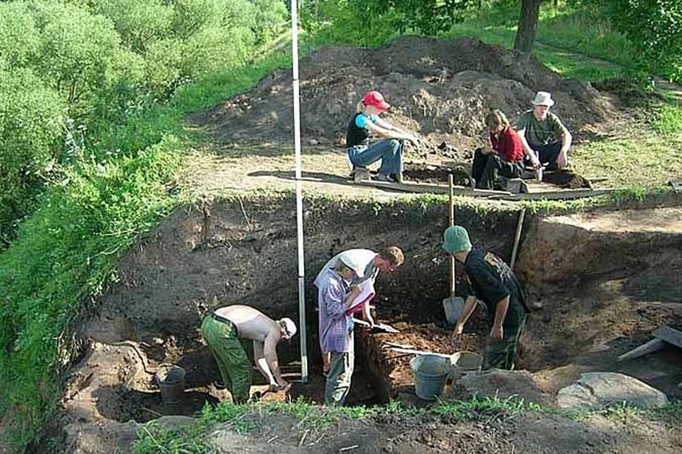 Археологи обнаруживают остатки древних поселений егэ русский. Раскопки Городище Тульская область. Раскопки в Московской области. Раскопки в селе. Археологические раскопки в Московской области.