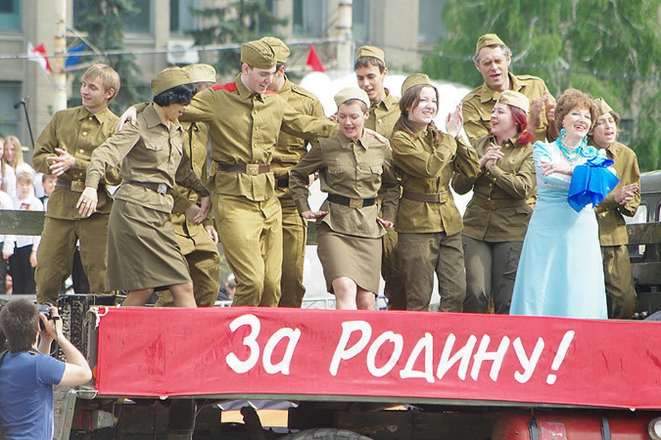 На 9 мая гулянья пройдут по всему городу.