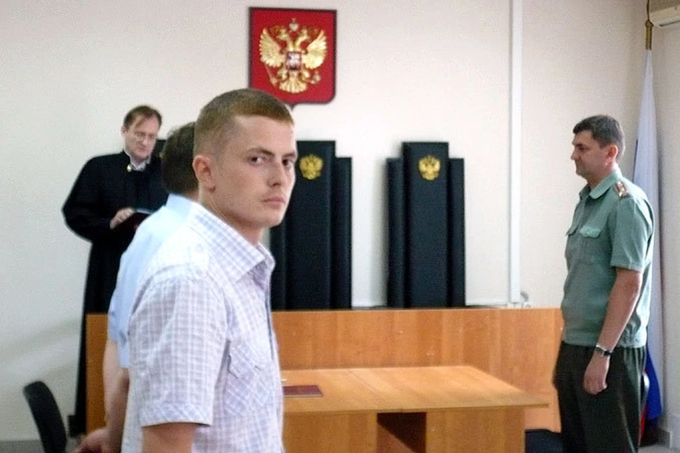 Бывший прапорщик Сергей Плетнев на суде был спокоен.