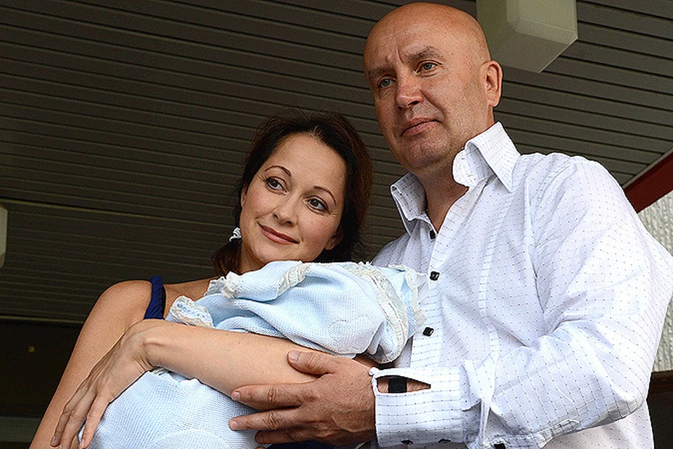 Четыре месяца назад Ольга Кабо стала мамой во второй раз