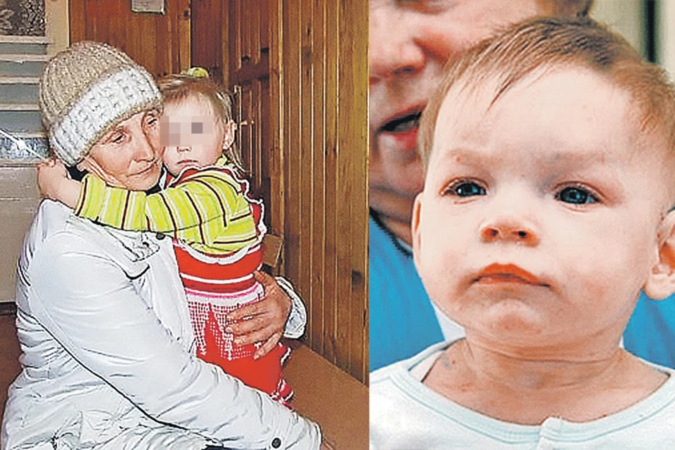Несколько лет назад бабушка Надежда Паукконен взяла под опеку старшую дочку своего непутевого сына (они на фото). А вот Диму Яковлева (справа) ей не отдали...