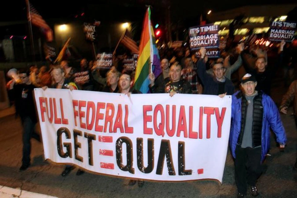 California gay marriage out of state