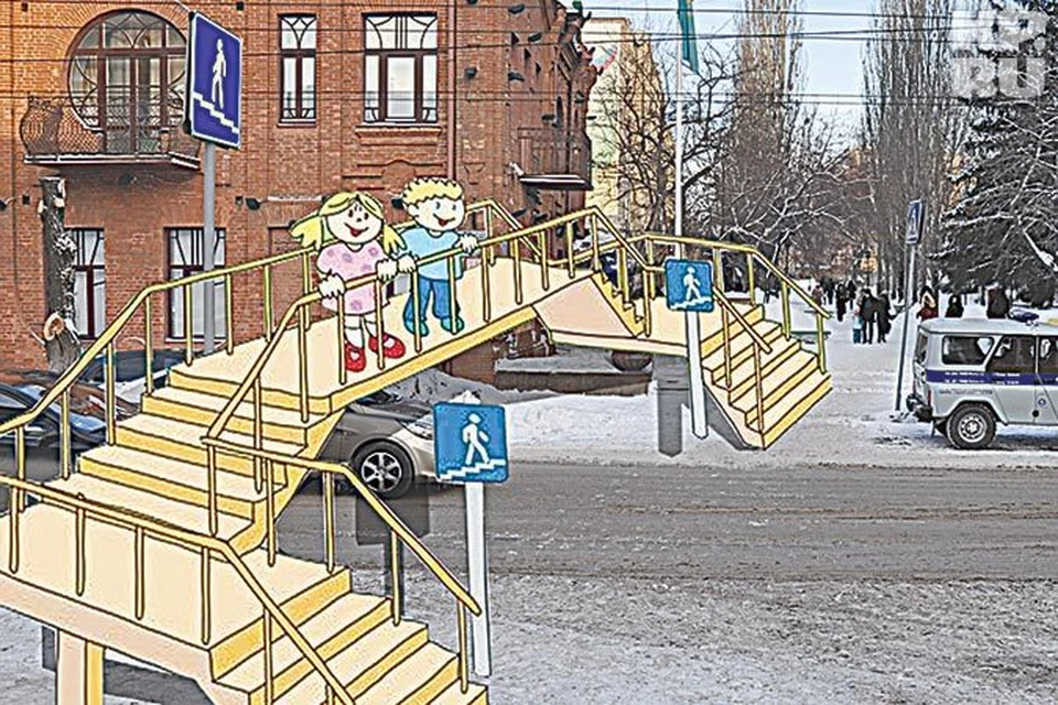 На пересечении улиц Ленина и Чокана Валиханова хотят построить наземный переход