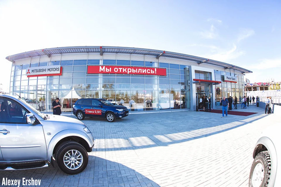 Новый дилерский центр Mitsubishi Motors открылся в Иркутске