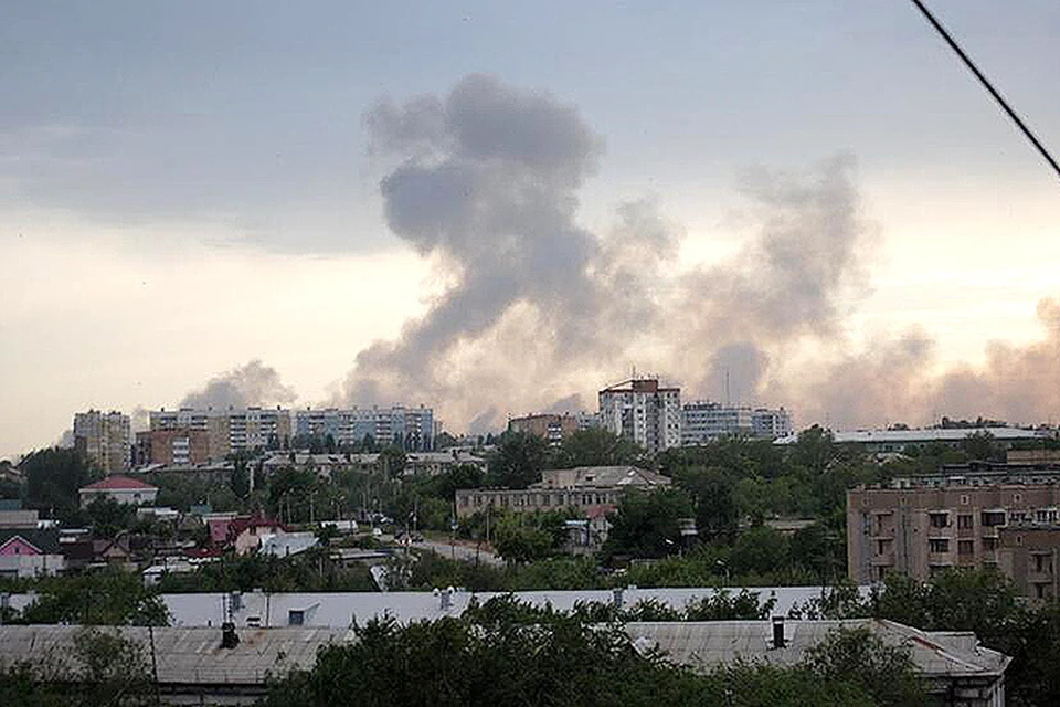 На площадке Приволжского боеприпасного полигона произошло несколько взрывов.