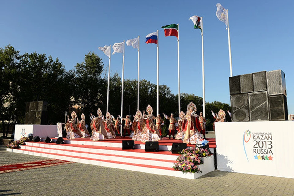 В Казани свои двери официально открыла деревня Универсиады 2013, где будут жить спортсмены и тренеры которые приехали на 27-е Всемирные студенческие Игры.