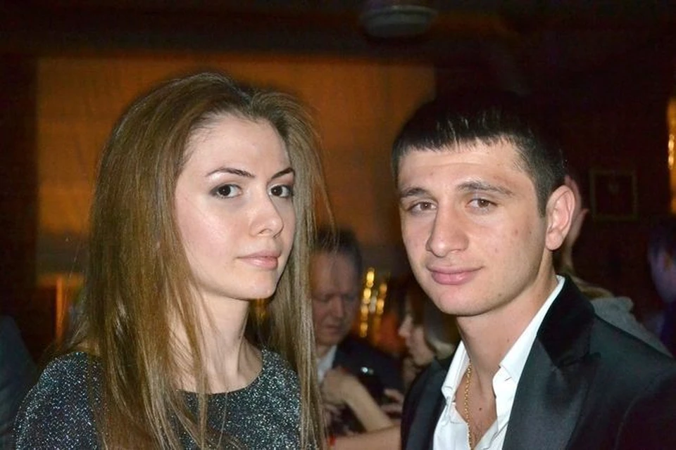 Алан Дзагоев и его супруга