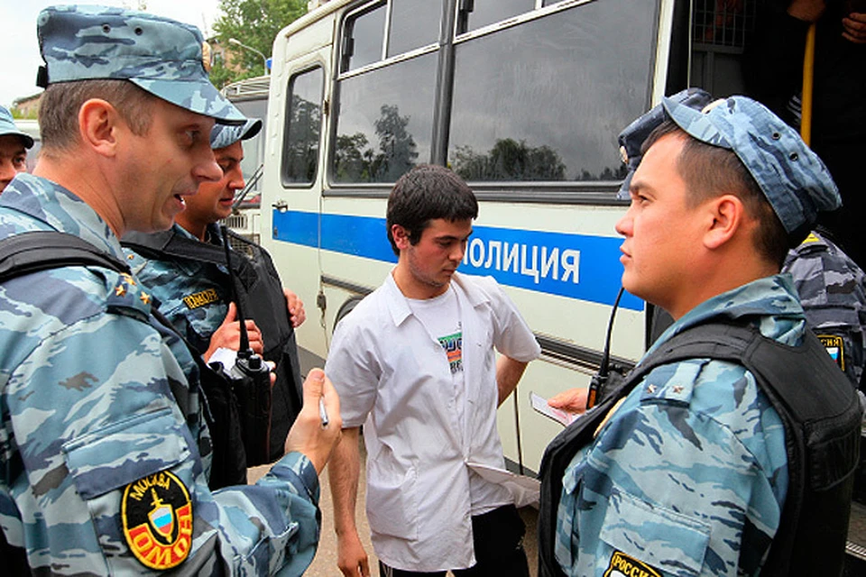 Методика работы столичного ОМОНа пришлась по нраву британцам.