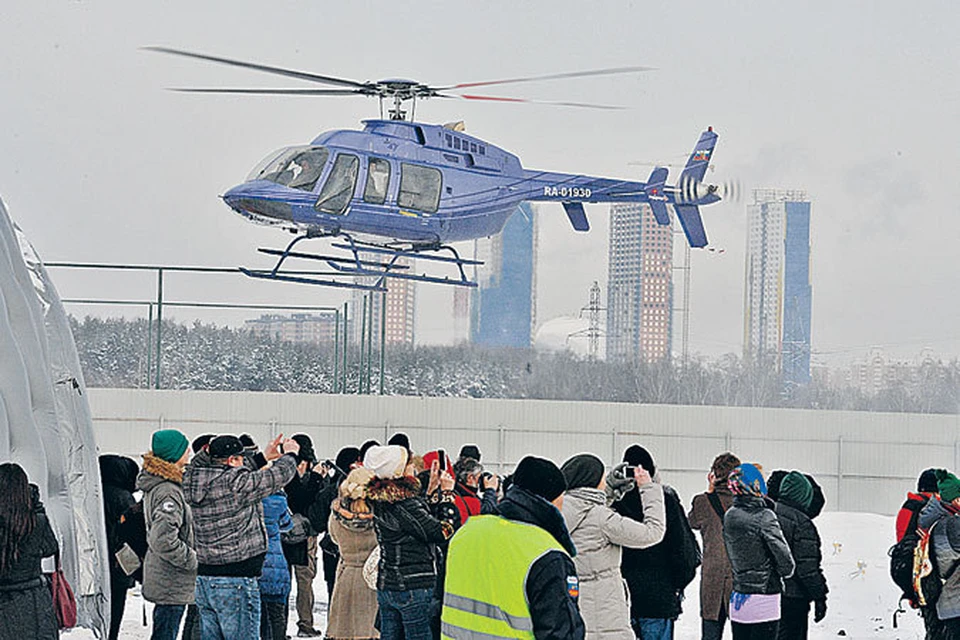 Цена полета - 25 тысяч рублей в час.