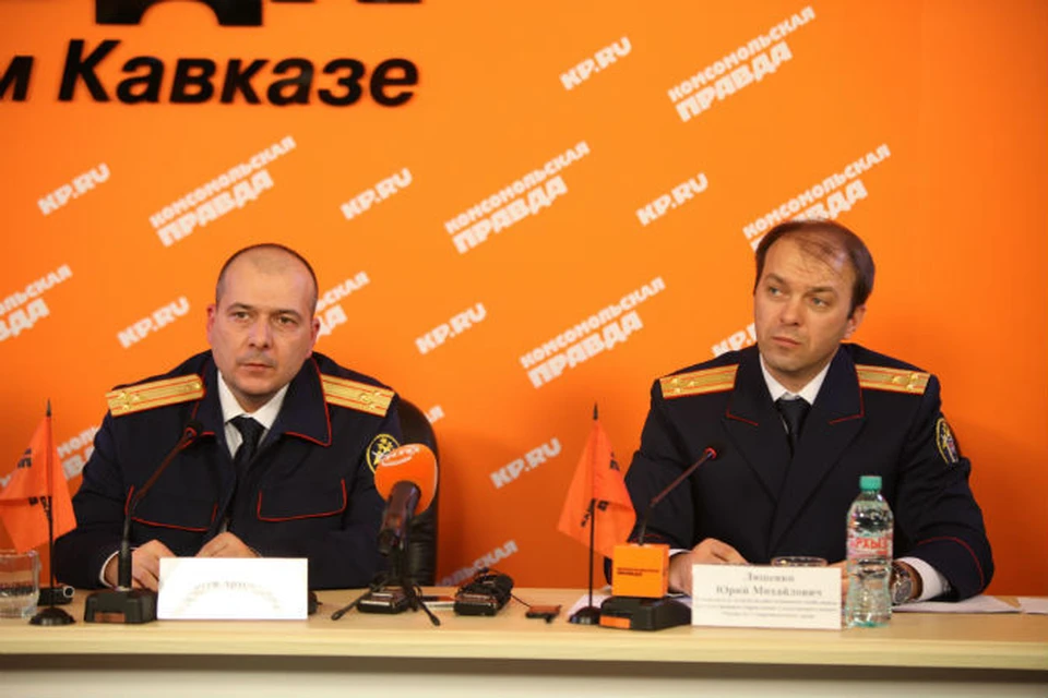 Гурген Япуджанц и Юрий Ляшенко рассказали о работе следственного управления в 2013 году.