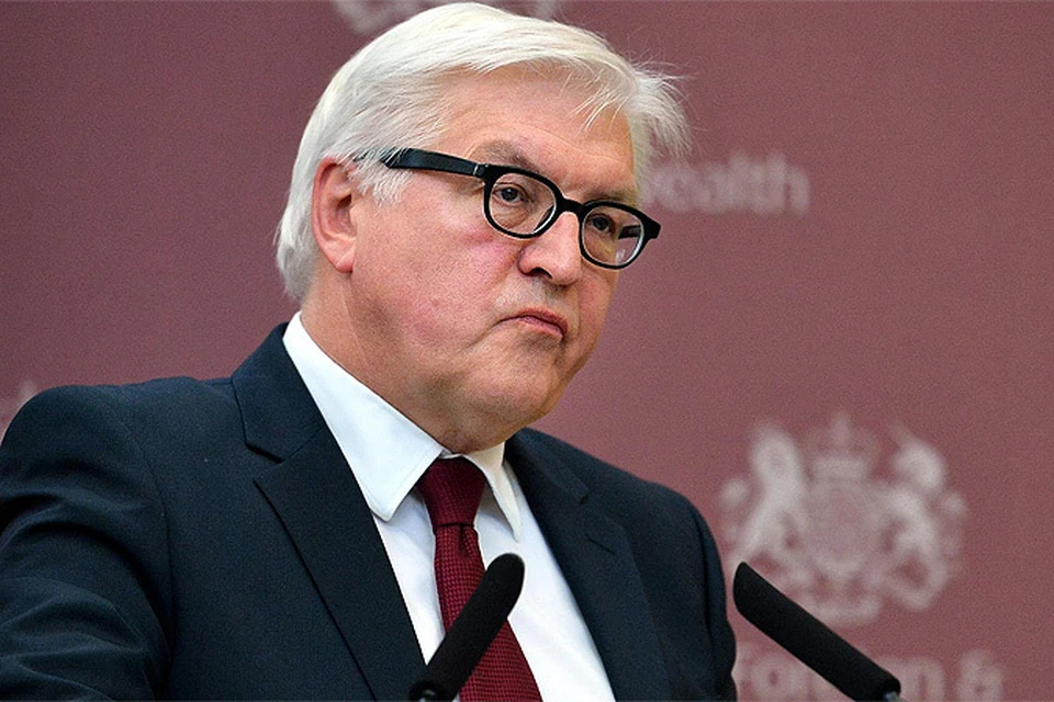 Министр иностранных дел Германии Франк-Вальтер Штайнмайер