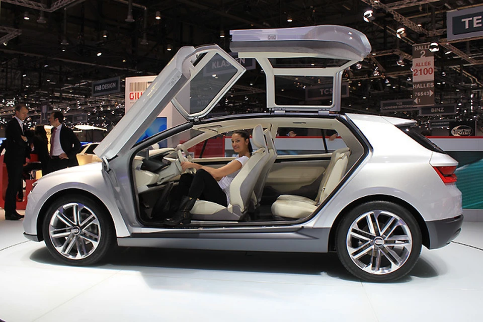 Giugiaro Clipper - это электромобиль с двумя моторами.