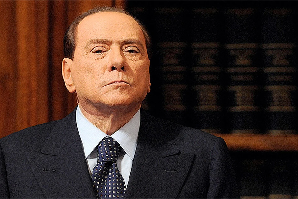 Сильвио Берлускони поддерживает имидж Казановы, невзирая на годы