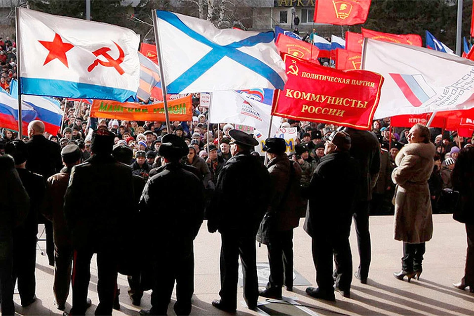 Более 90 % жителей Крыма поддерживают решение о вхождении в состав Российской Федерации