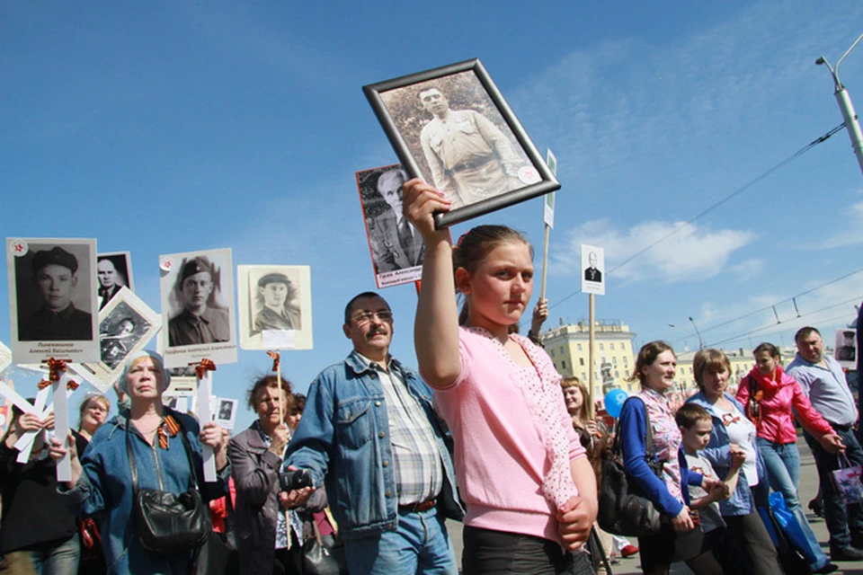 9 Мая по Челябинску и Южному Уралу прошагает Бессмертный полк