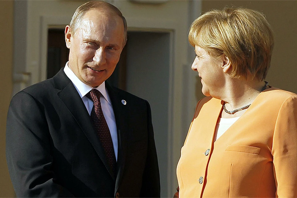 Путин встретится с Меркель, Олландом и Кэмероном