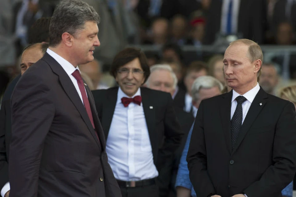 Путин и Порошенко высказались за прекращение кровопролития