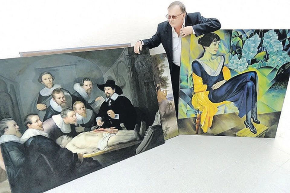 С легкой руки Виктора Карцева в городах России открывается выставка копий мировых шедевров живописи. Сделаны они в Гонконге так, что не отличишь от оригинала.