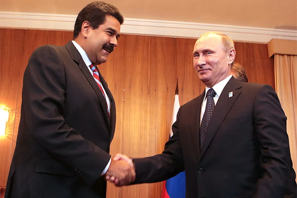Мадуро назвал Путина "хорошим и великим другом"