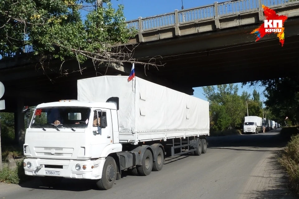Наш гуманитарный обоз прибыл в Луганск