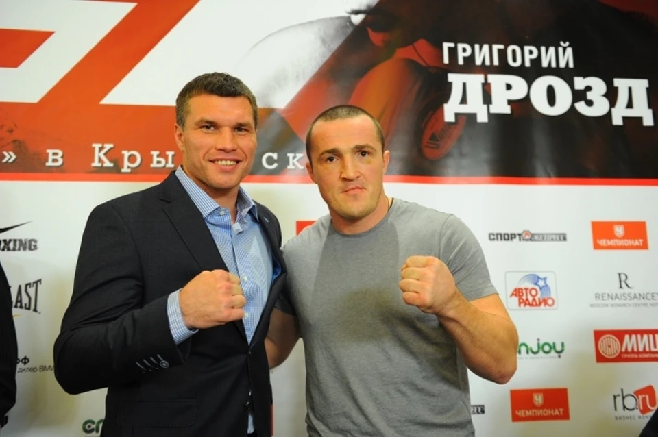Денис Лебедев и Григорий Дрозд сегодня будут биться за звания чемпионов мира по боксу.