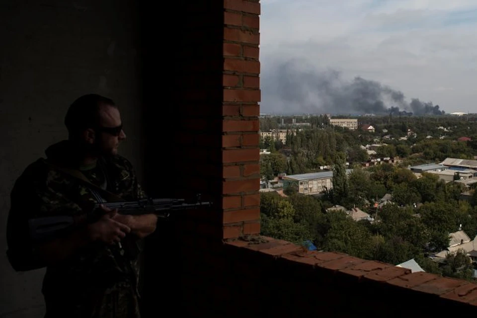 В Донецке по-прежнему неспокойно