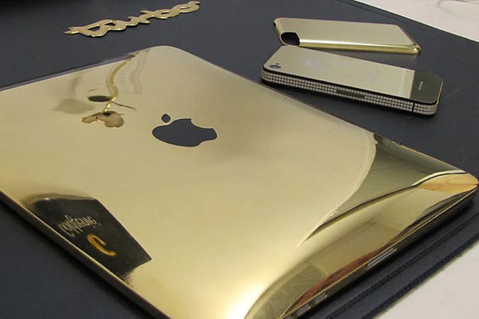 Компания выпустила iPad в корпусе цвета золота