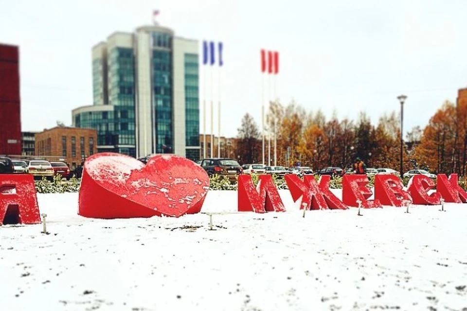 День Ижевска в Instagram: народное творчество из снега фото: nokatrin