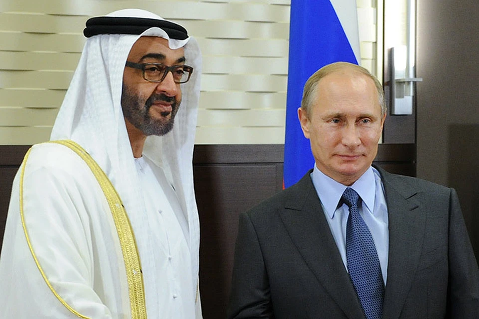 Владимир Путин встретился с наследным принцем ОАЭ Мухаммедом Бен Заид Аль Нахайяном.