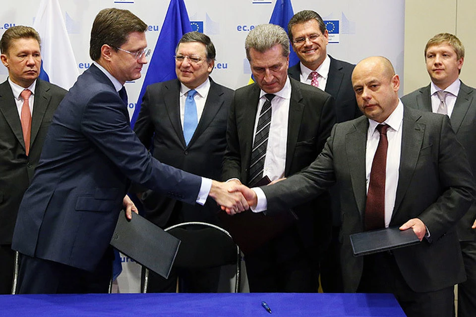 Согласно подписанным соглашениям, в общей сложности Украина должна заплатить «Газпрому» в этом году $4,6 млрд.