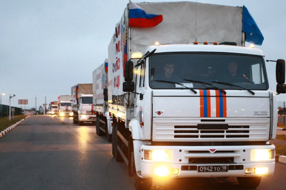 Из Новороссии вернулся 7-й по счету гуманитарный конвой