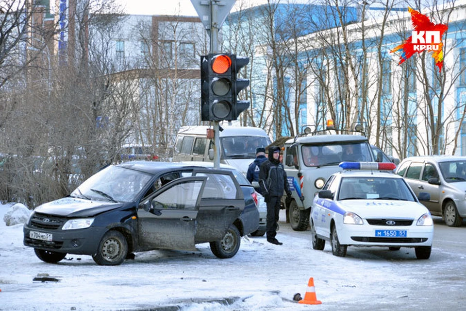 Ремонт автоподъездов к Мурманску привел к увеличению ДТП в центральных районах города.