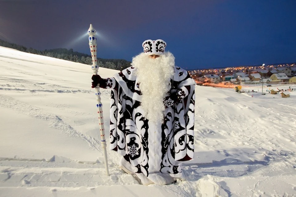 Самый красивый Дед Мороз России живет в Иркутске. Фото: Анна Пермякова