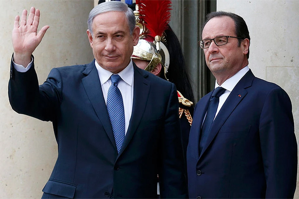 Олланд просил не приезжать израильского премьера Нетаньяху на марш в Париже