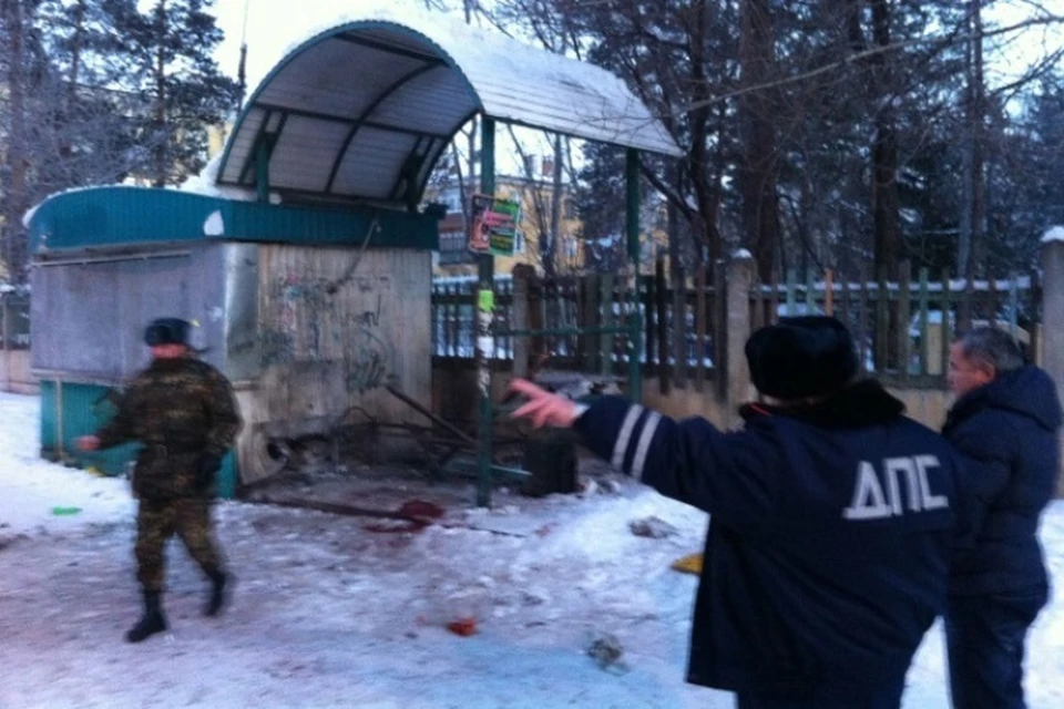 Очевидец взрыва на автобусной остановке в Ангарске: «Я видел, как мужчине оторвало ногу». ФОТО: Дмитрий Надымов