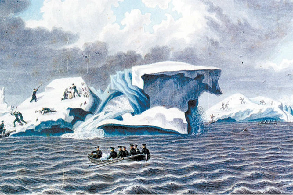К Антарктиде пришли корабли под руководство Лазарева и Беллинсгаузена. Фото: Павел МИХАЙЛОВ.