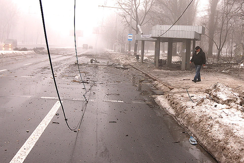 На улицах Донецка вновь гибнут горожане
