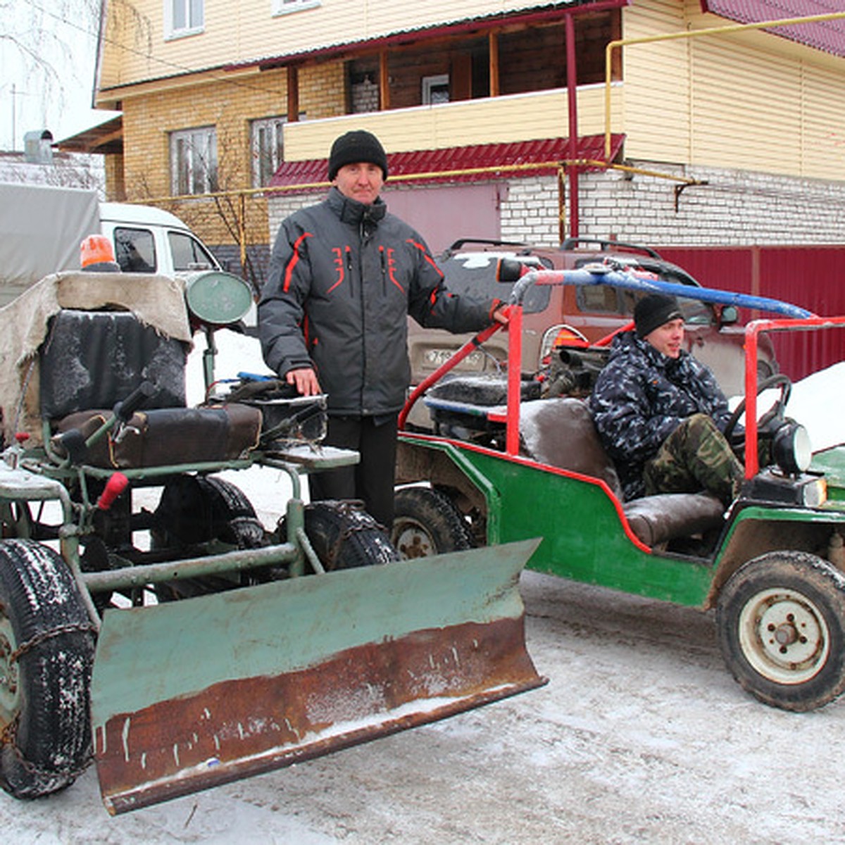 Нижегородский изобретатель собирает из автохлама чудо-мобиль будущего -  KP.RU