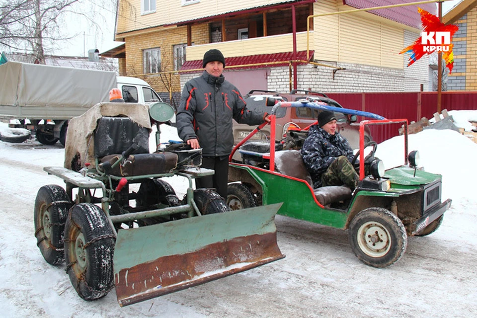Нижегородский изобретатель Игорь Минин собирает уникальные автомобили буквально из мусора.