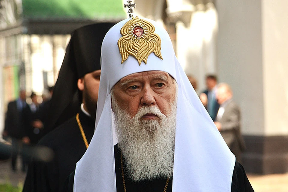 Украинский патриарх Филарет приехал в США за оружием