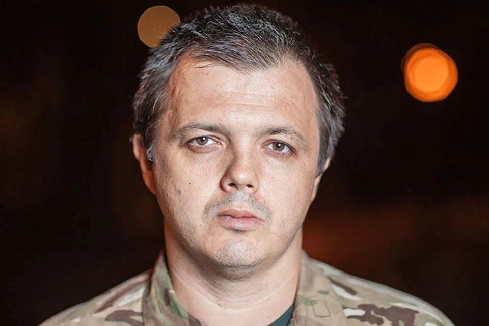 Командир батальона "Донбасс" Семен Семенченко