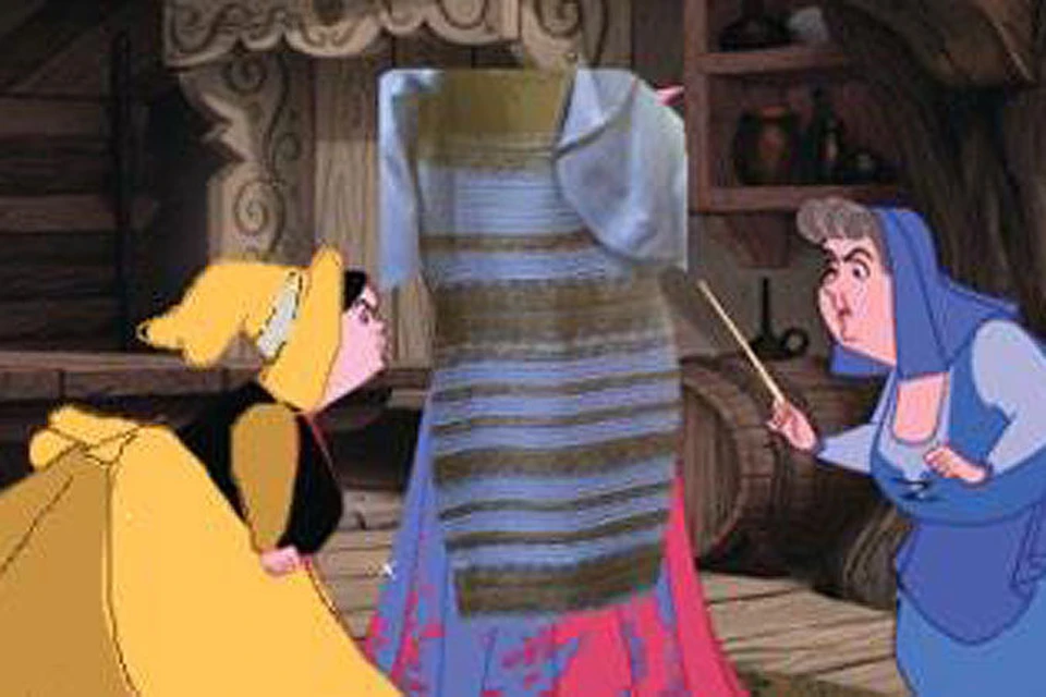 Мировой Интернет поругался из-за цвета платья