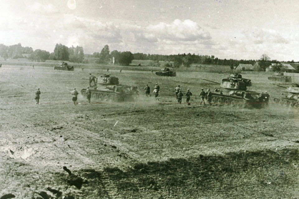 Танковая рота под командованием Михаила Батракова сражалась и на Оршенском направлении в 44-м году.